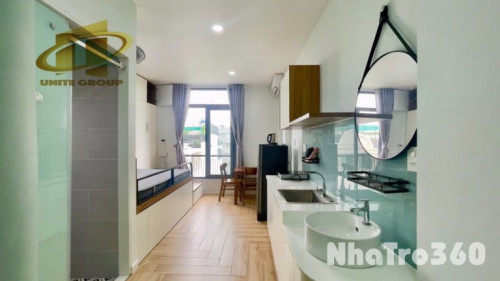 Studio full nội thất, Gần TDT, RMIT, Crescent mall