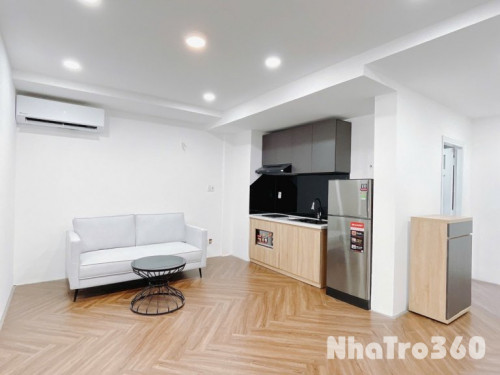 Studio vách ngắn full nội thất, rộng 50m2