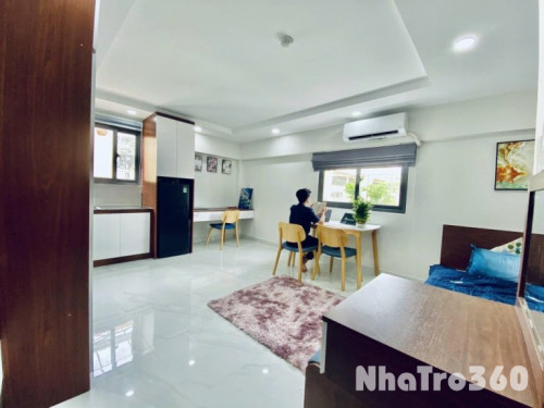 Căn hộ full nội thất cửa sổ thoáng Trần Hưng Đạo