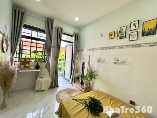 Trống căn studio bancong decor cực chill tại Q.7