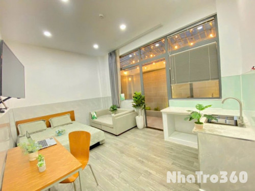 TRỐNG SẴN PHÒNG STUDIO 30M2 GẦN ĐH UEH CS N QUẬN 8