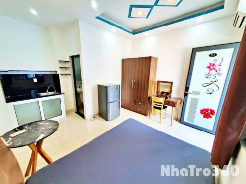 🏠Cho thuê căn hộ Studio Ban công Quận 4 gần cầu Kênh Tẻ, công viên Khánh Hội