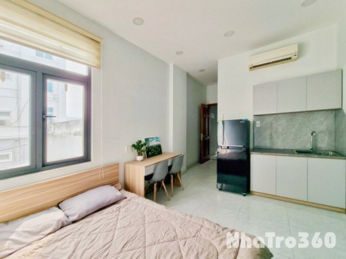 STUDIO FULL NỘI THẤT CÓ CỬA SỔ GẦN ETOWN, QTB