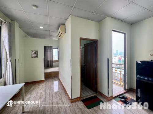 🏠Cho thuê căn hộ Studio Ban công, Tách bếp Quận 4 gần nhà thờ Xóm Chiếu, chợ 200