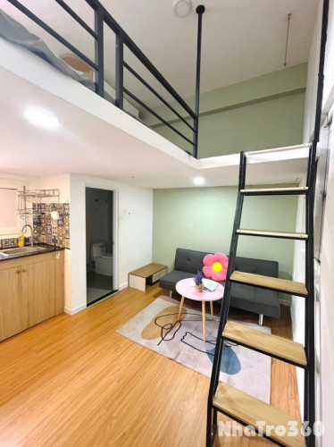 Cho thuê căn hộ Duplex (có gác), Q1, đường Cô Giang, gần ĐH Văn Lang, Cầu Ông Lãnh, CV 23/9