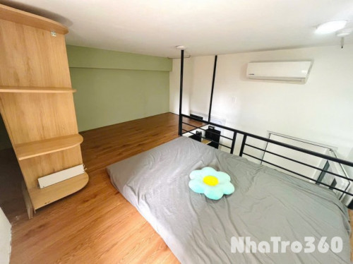 Cho thuê căn hộ Duplex (có gác), Q1, đường Cô Giang, gần ĐH Văn Lang, Cầu Ông Lãnh, CV 23/9