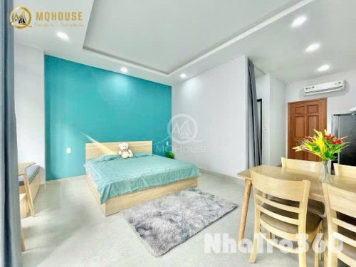 Căn hộ ban công, máy giặt riêng gần sân bay