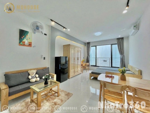 STUDIO CỬA SỔ FULL NỘI THẤT GẦN CV GIA ĐỊNH QTB