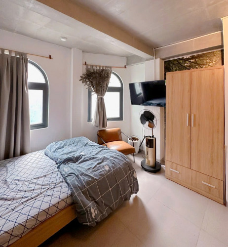 Cho thuê căn hộ Q4, Đường Bến Vân Đồn, gần ĐH Nguyễn Tất Thành, ĐH Luật, Chợ Xóm Chiếu