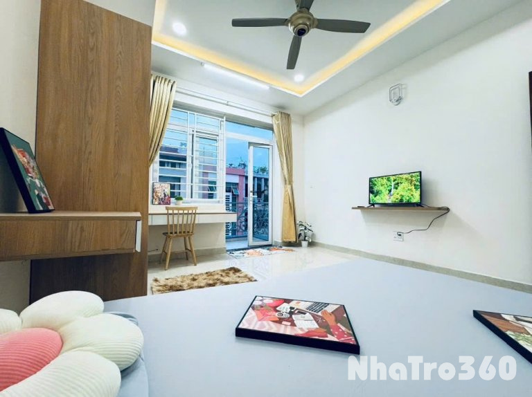 Cho Thuê Căn Hộ 1 Phòng Ngủ Có Ban Công, Máy Giặt