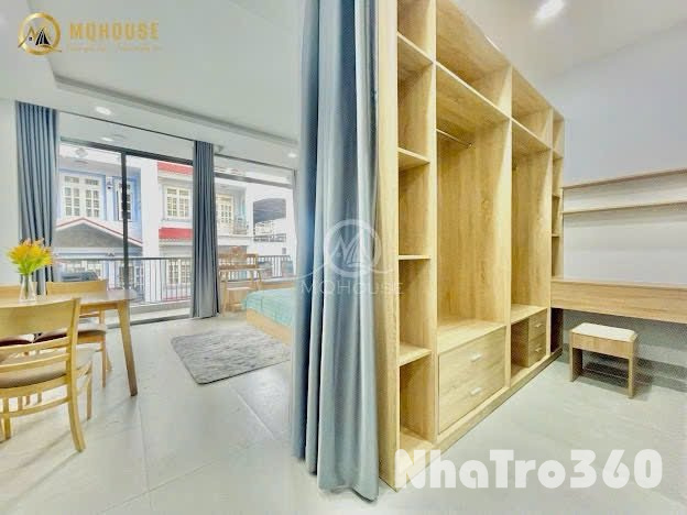 Căn hộ ban công, máy giặt riêng gần sân bay