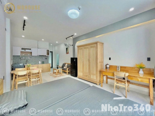 STUDIO CỬA SỔ FULL NỘI THẤT GẦN CV GIA ĐỊNH QTB