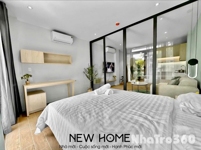 🔥🔥 CHO THUÊ CĂN HỘ 1 PHÒNG NGỦ GẦN CHỢ BÀU CÁT, BAN CÔNG THOÁNG MÁT 🍎