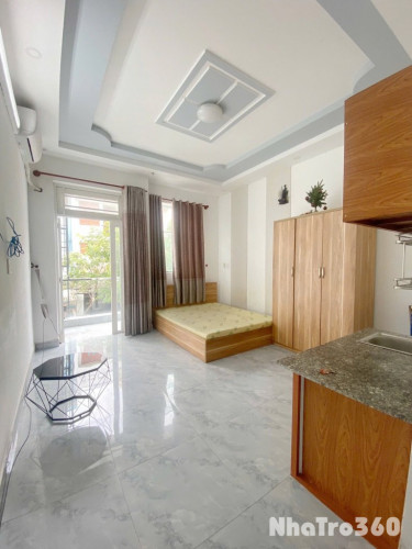 Studio Ban Công Full NT Ngay Ngã Tư Bảy Hiền QTB