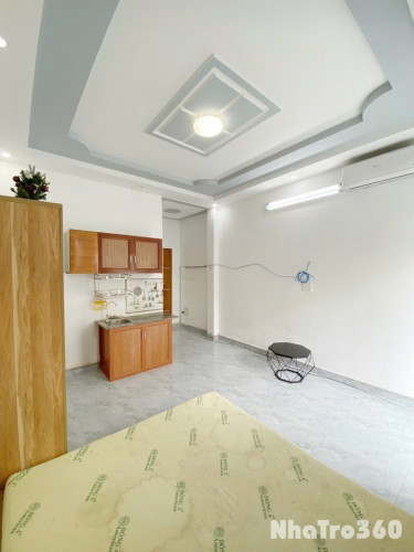 Studio Ban Công Full NT Ngay Ngã Tư Bảy Hiền QTB