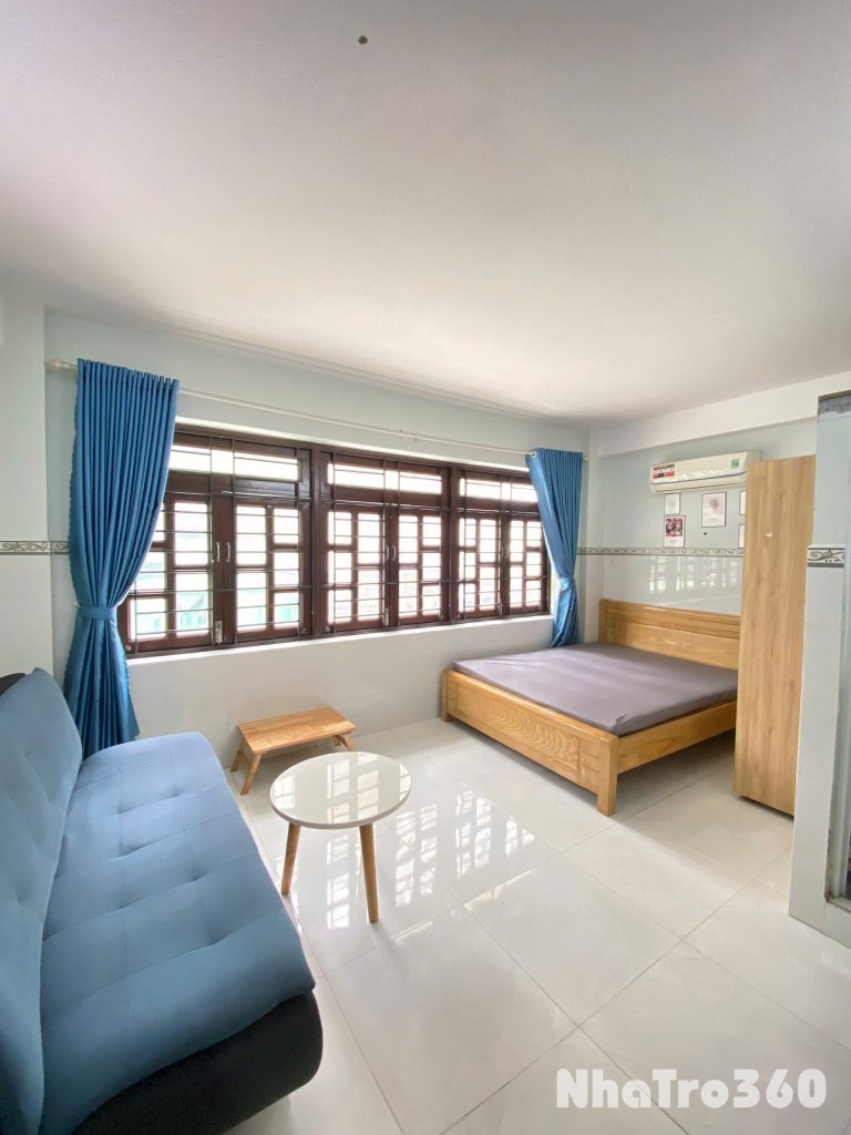 Cho thuê phòng trọ có nội thất đường Trường Sơn gần sân bay Tân Sơn Nhất.