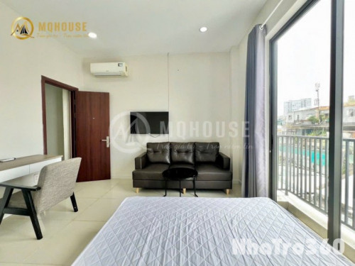 1PN Full nội thất mới, Ban công ngay Bình Thạnh