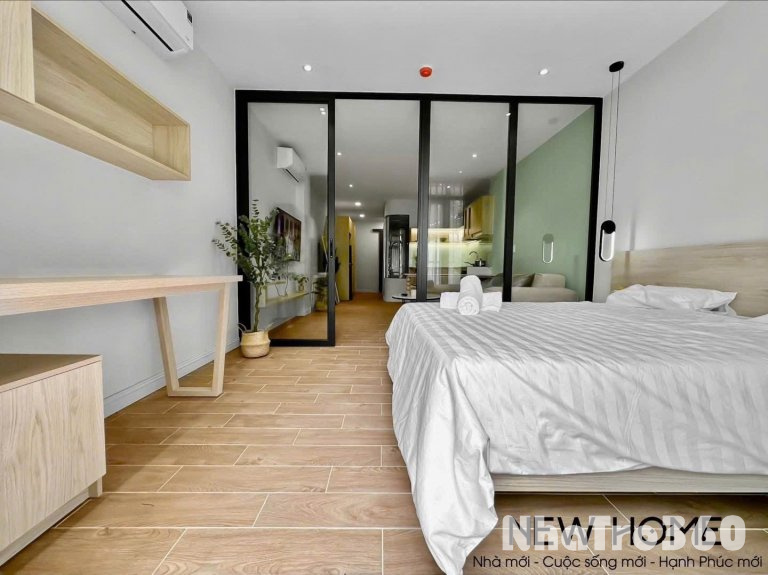 🔥🔥 CHO THUÊ CĂN HỘ 1 PHÒNG NGỦ GẦN CHỢ BÀU CÁT, BAN CÔNG THOÁNG MÁT 🍎