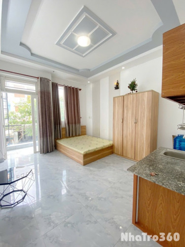 Studio Ban Công Full NT Ngay Ngã Tư Bảy Hiền QTB