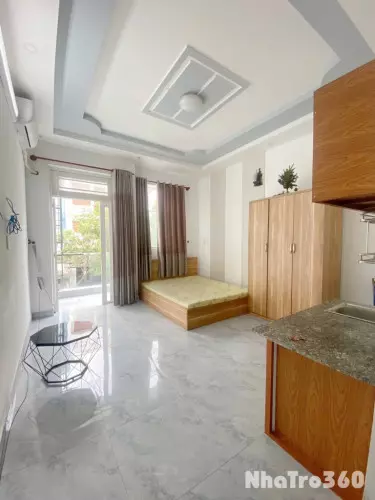 Studio Ban Công Full NT Ngay Ngã Tư Bảy Hiền QTB