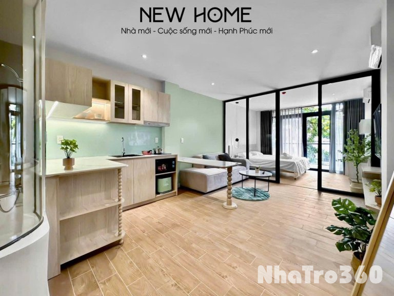 🔥🔥 CHO THUÊ CĂN HỘ 1 PHÒNG NGỦ GẦN CHỢ BÀU CÁT, BAN CÔNG THOÁNG MÁT 🍎