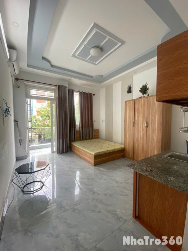 Studio Ban Công Full NT Ngay Ngã Tư Bảy Hiền QTB