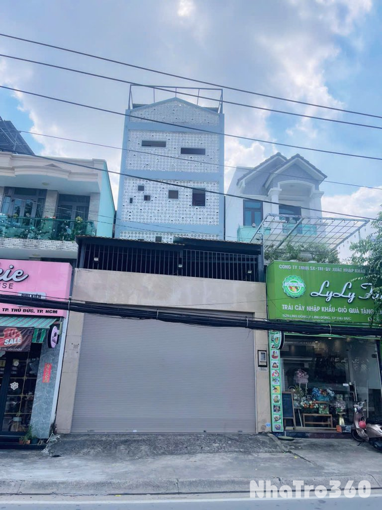 CHO THUÊ NHÀ NGUYÊN CĂN MẶT TIỀN ĐƯỜNG LINH ĐÔNG, TP THỦ ĐỨC