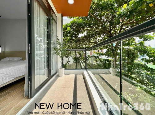 🔥🔥 CHO THUÊ CĂN HỘ 1 PHÒNG NGỦ GẦN CHỢ BÀU CÁT, BAN CÔNG THOÁNG MÁT 🍎