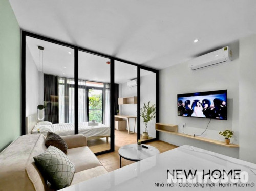 🔥🔥 CHO THUÊ CĂN HỘ 1 PHÒNG NGỦ GẦN CHỢ BÀU CÁT, BAN CÔNG THOÁNG MÁT 🍎