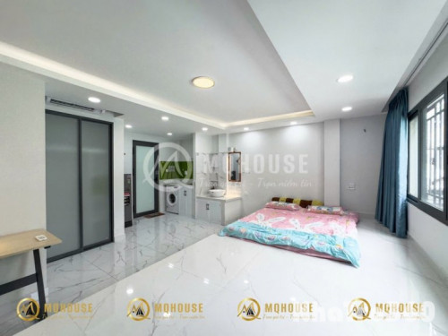 Studio, full nội thất, cửa sổ, tự do