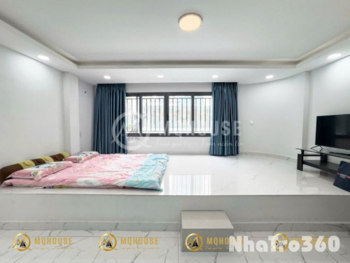 Studio, full nội thất, cửa sổ, tự do