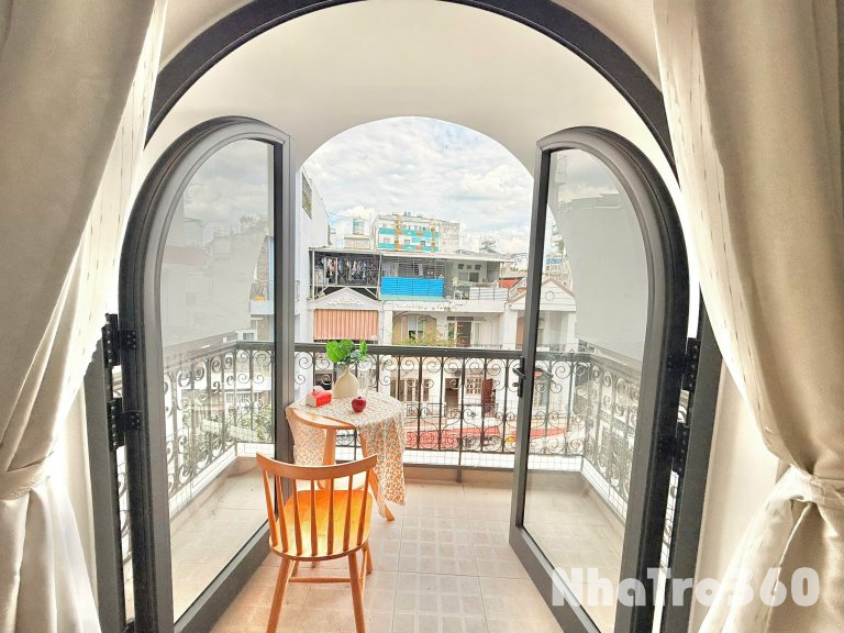 🏡 1PN – Ban công lớn – Full nội thất – Có thang máy | Gần Sân bay – Công viên Hoàng Văn Thụ – Etown  Căn hộ 1PN full nội thất