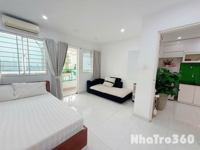 Cho thuê căn hộ 1PN 50m² Q1 - ngay chợ Thái Bình, công viên 23/9, Đh Sân Khấu Điện Ảnh,...