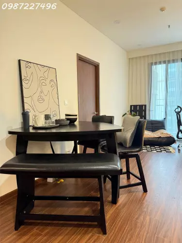 Cho thuê căn hộ cao cấp 2N2WC Masteri H1, Vin Ocean Park, Gia Lâm, DT 66,88m2