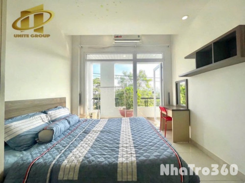 Cho thuê căn hộ 1PN, ban công, Q4, Đường Tôn Thất Thuyết, gần ĐH Nguyễn Tất Thành, ĐH Luật, Chợ Xóm Chiếu