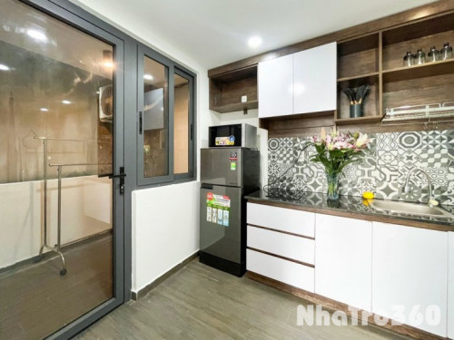 Cho thuê căn hộ 1PN - quận 1 cửa sổ thoáng