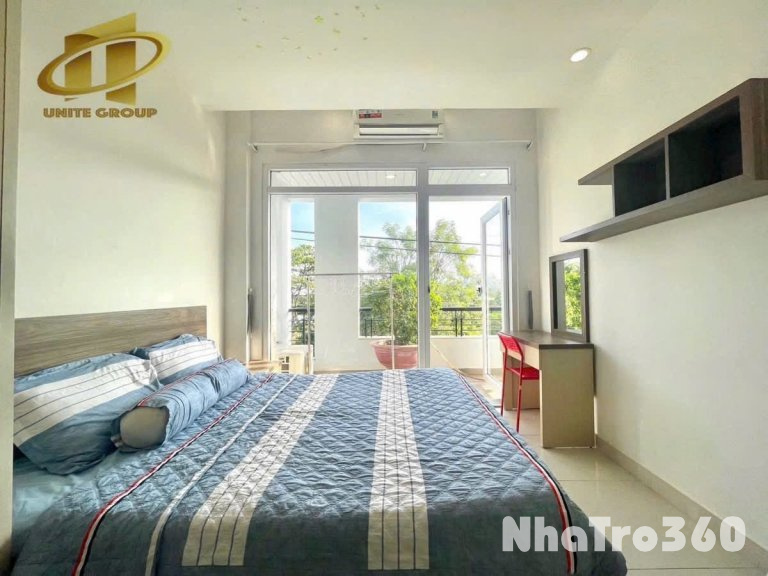 Cho thuê căn hộ 1PN, ban công, Q4, Đường Tôn Thất Thuyết, gần ĐH Nguyễn Tất Thành, ĐH Luật, Chợ Xóm Chiếu