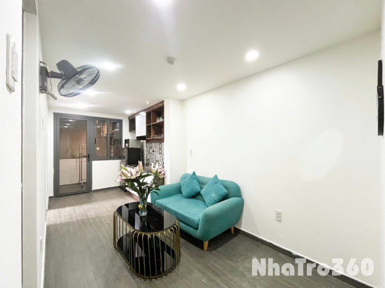 Cho thuê căn hộ 1PN - quận 1 cửa sổ thoáng