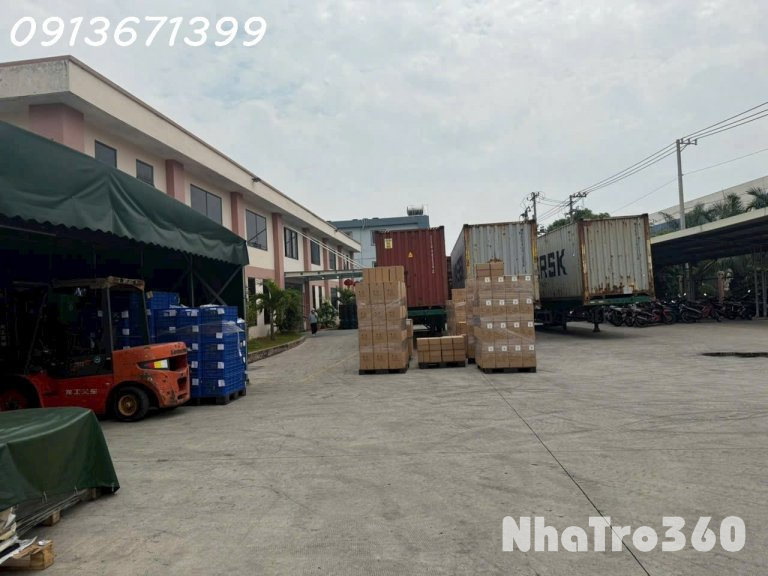 Cho thuê nhà xưởng sản xuất tại Tân Uyên – diện tích 9.500m², giá 3 USD/m²