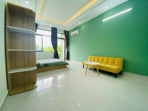 Studio ban công rộng Q8 - gần cầu chữ Y, cầu Nguyễn Tri Phương, cầu Nguyễn Văn Cừ,...