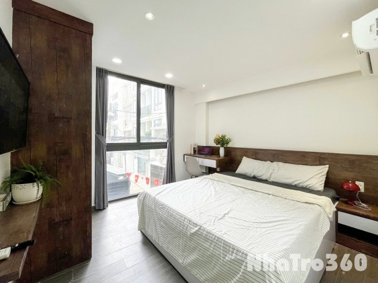 Cho thuê căn hộ 1PN - quận 1 cửa sổ thoáng