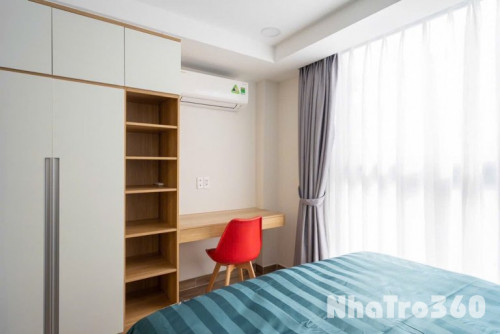 Cho thuê căn hộ quận 1 nội thất mới, cửa sổ thoáng