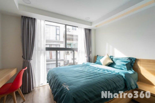 Cho thuê căn hộ quận 1 nội thất mới, cửa sổ thoáng