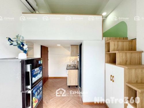 Căn hộ duplex full NT có ban công gần sân bay TSN