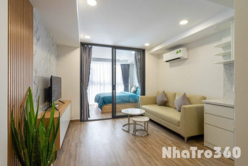 Cho thuê căn hộ quận 1 nội thất mới, cửa sổ thoáng