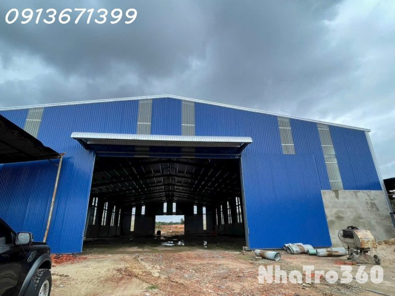 Cho Thuê Nhà Xưởng Khu Công Nghiệp Bình Dương – 9.600m², PCCC Tự Động, Giá 3.5 USD/m²