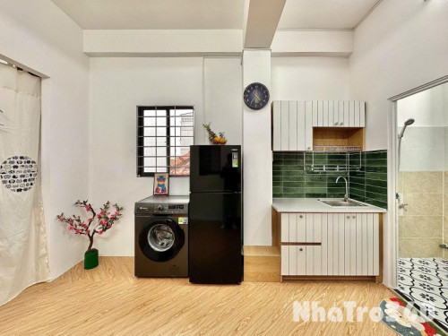 1PN FULL NỘI THẤT – Máy giặt riêng – Tiện nghi đầy đủ | Gần sân bay – Công viên Hoàng Văn Thụ – Etown