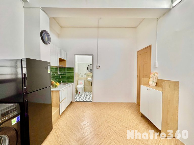 1PN FULL NỘI THẤT – Máy giặt riêng – Tiện nghi đầy đủ | Gần sân bay – Công viên Hoàng Văn Thụ – Etown