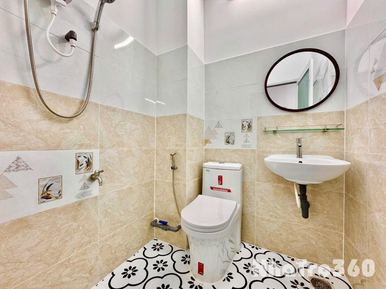 1PN FULL NỘI THẤT – Máy giặt riêng – Tiện nghi đầy đủ | Gần sân bay – Công viên Hoàng Văn Thụ – Etown