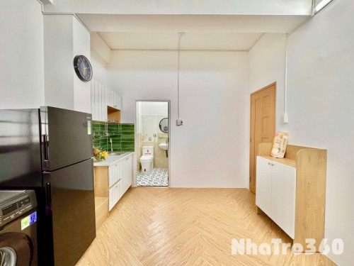 1PN FULL NỘI THẤT – Máy giặt riêng – Tiện nghi đầy đủ | Gần sân bay – Công viên Hoàng Văn Thụ – Etown